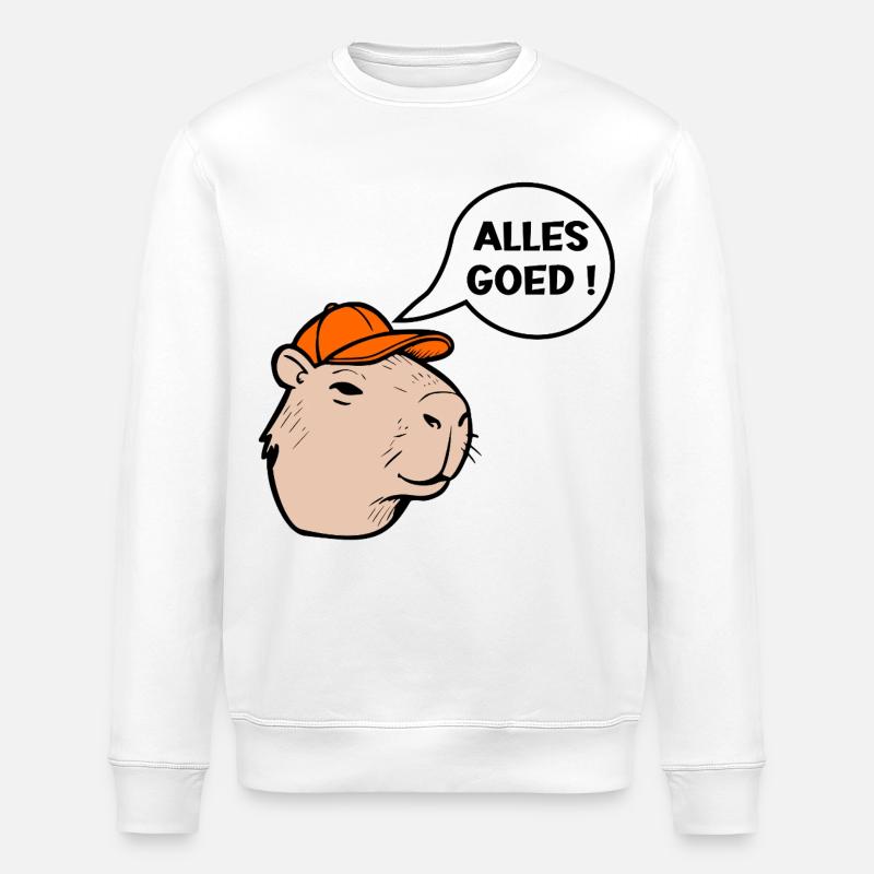 Alles gut - Stanley/Stella Unisex Bio-Sweatshirt ROLLER - Weiß
