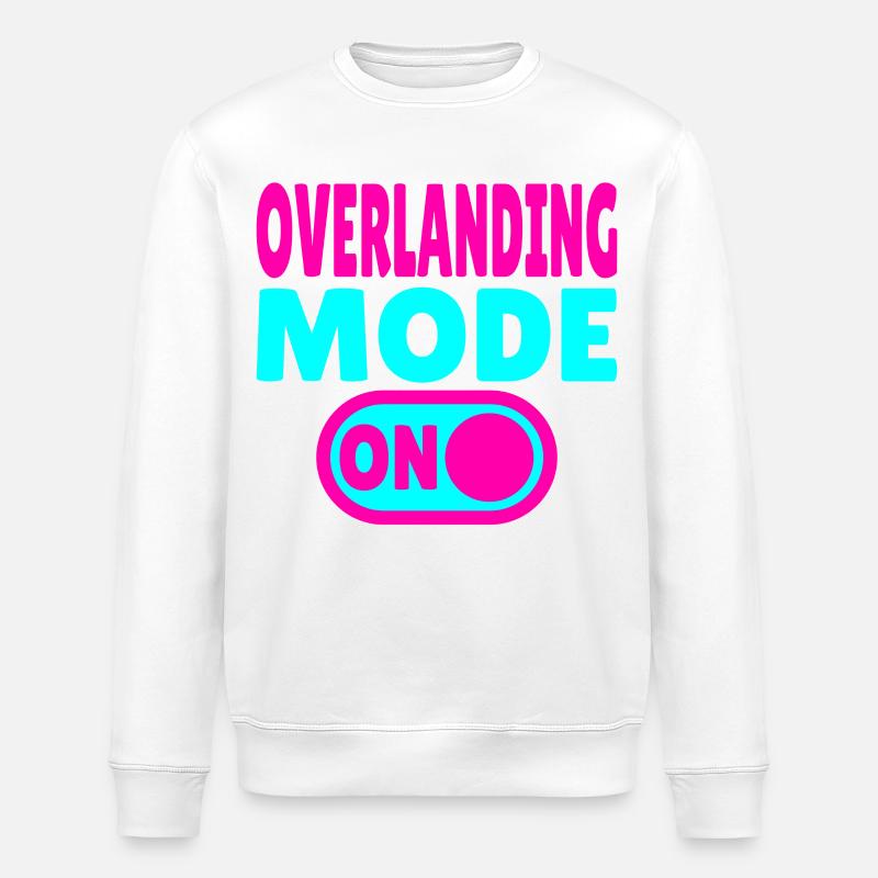 Mode Overlanding ACTIVÉ – Passer à l’aventure - Sweat bio ROLLER Stanley/Stella Unisexe - blanc