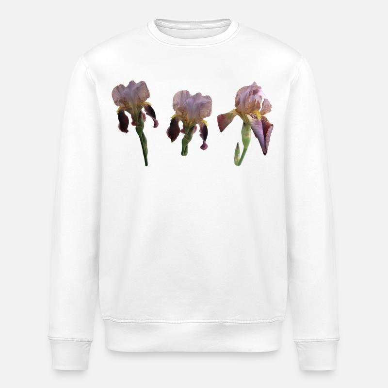 Iris - Sweat bio ROLLER Stanley/Stella Unisexe - blanc