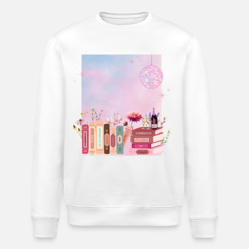 Swifty Love - Stanley/Stella Unisex Bio-Sweatshirt ROLLER - Weiß