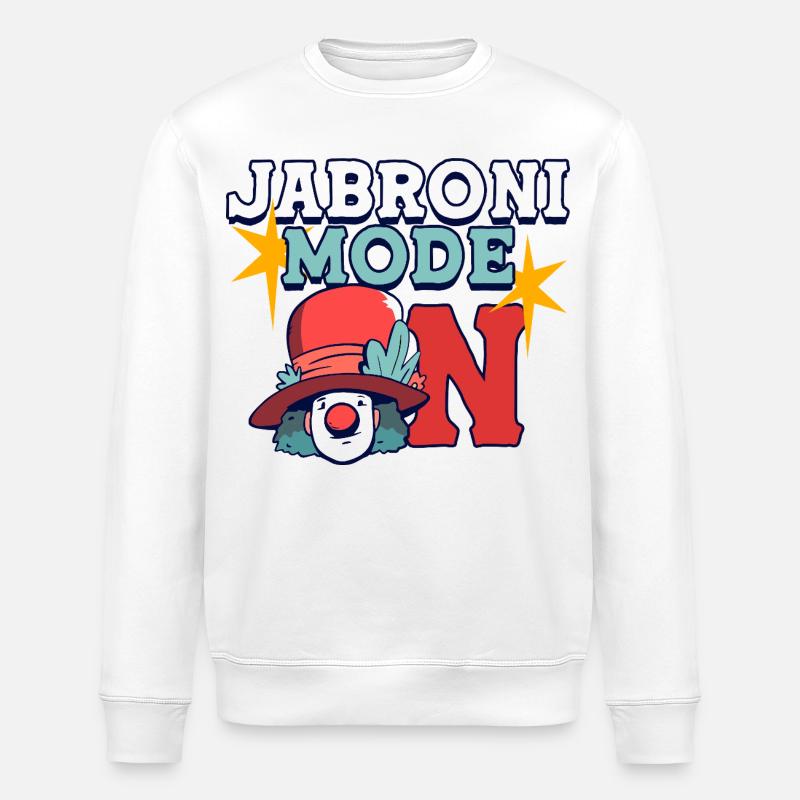 Mode Jabroni Activé - Sweat bio ROLLER Stanley/Stella Unisexe - blanc