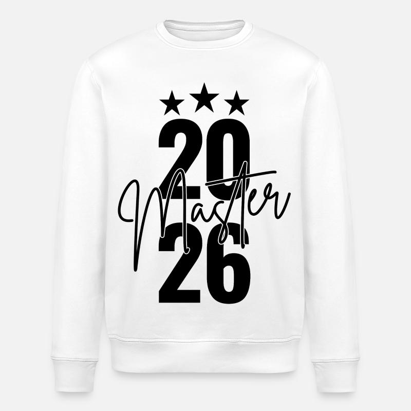 Master 2026 - Stanley/Stella ROLLER Unisex Organic Sweatshirt - white