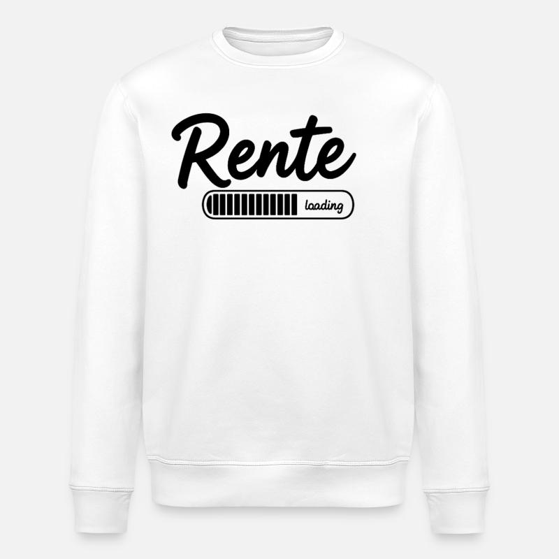 Rente 2026 loading Endlich Ruhestand - Stanley/Stella Unisex Bio-Sweatshirt ROLLER - Weiß