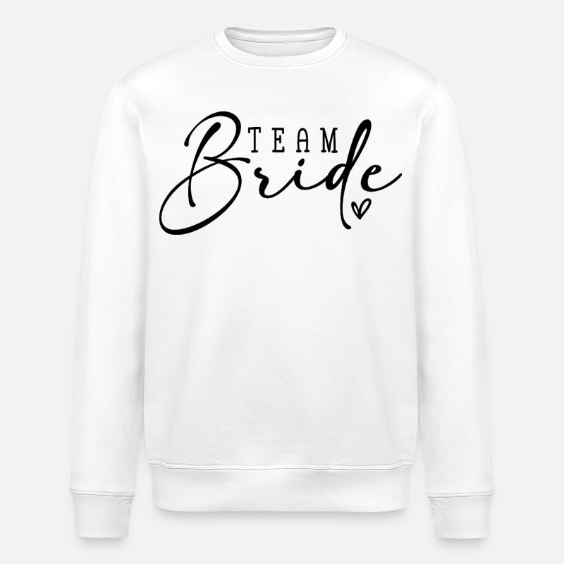 Équipe Bride - Sweat bio ROLLER Stanley/Stella Unisexe - blanc