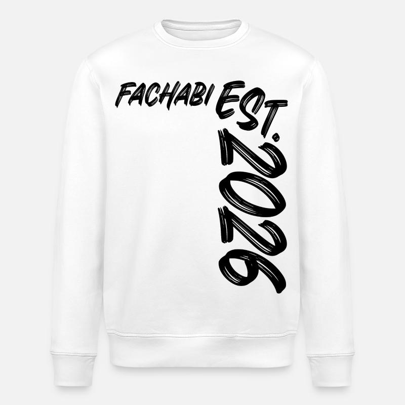 Fachabi 2026 - Stanley/Stella Unisex Bio-Sweatshirt ROLLER - Weiß