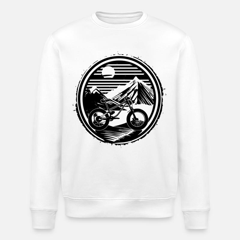 Vtt - Sweat bio ROLLER Stanley/Stella Unisexe - blanc