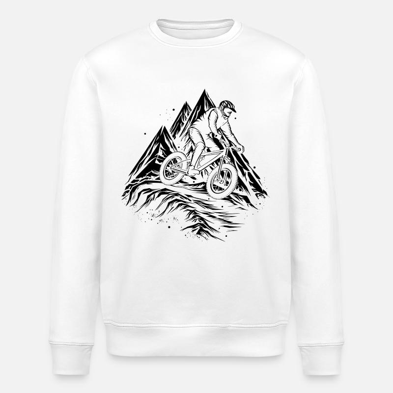 Vtt - Sweat bio ROLLER Stanley/Stella Unisexe - blanc