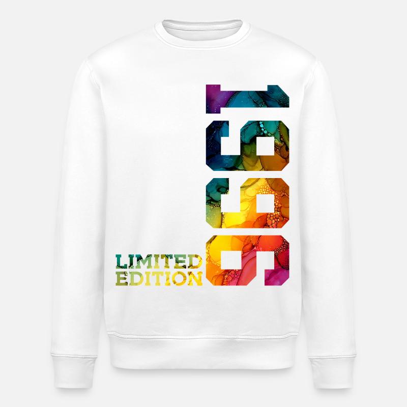 ÉDITION LIMITÉE 1996 30 ANS 30E ANNIVERSAIRE - Sweat bio ROLLER Stanley/Stella Unisexe - blanc