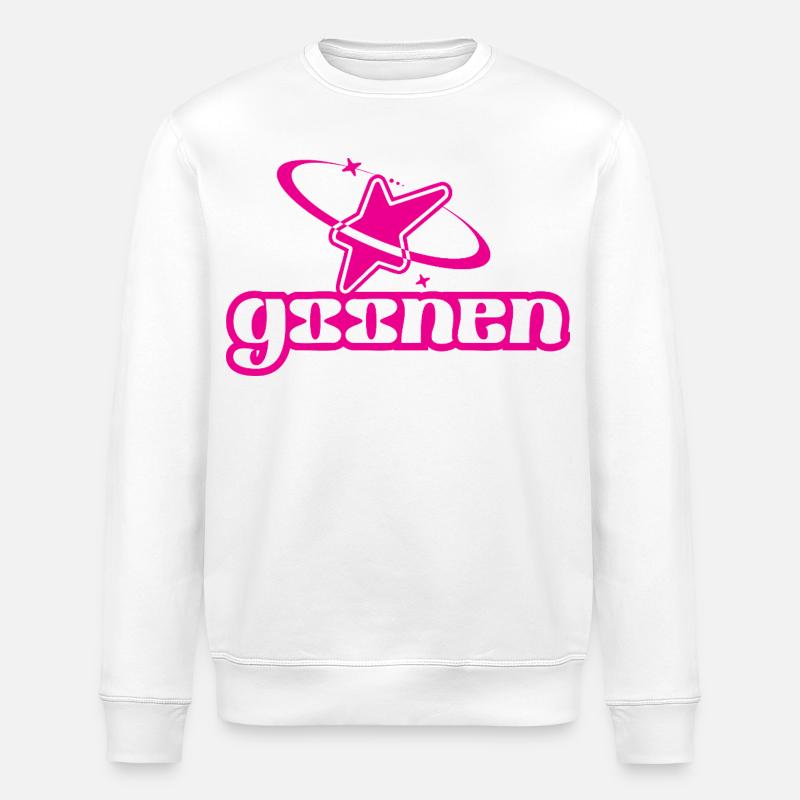 Garten Stern Galaxy Logo - Stanley/Stella Unisex Bio-Sweatshirt ROLLER - Weiß