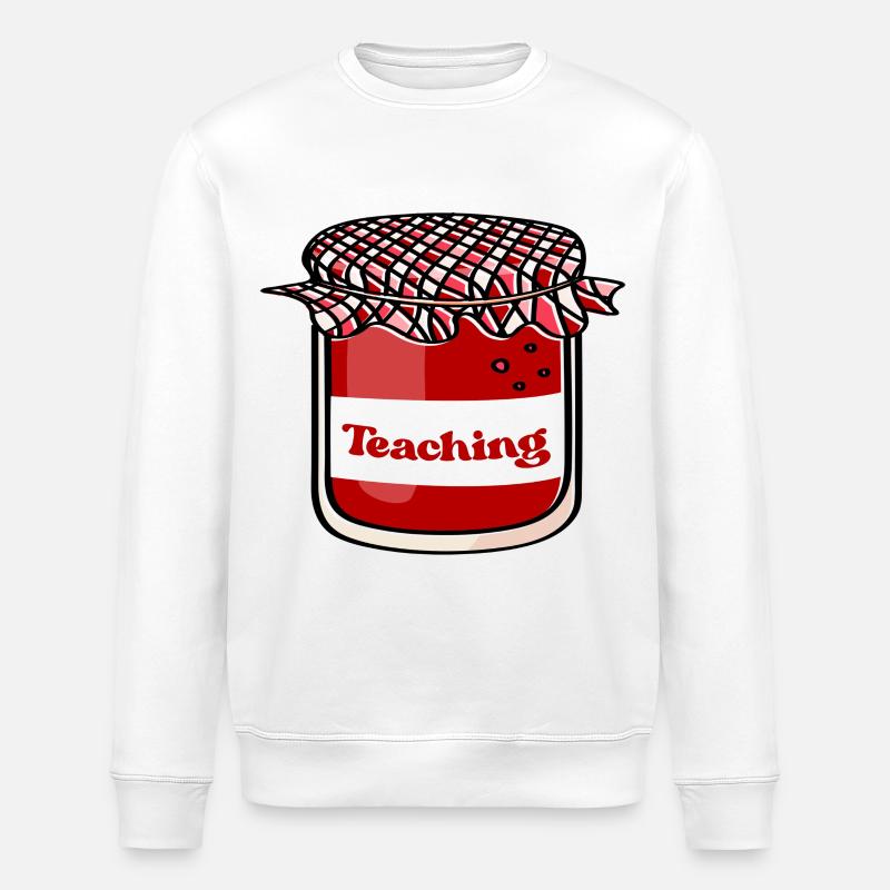 Lehrjam : L’enseignement, c’est mon truc - Sweat bio ROLLER Stanley/Stella Unisexe - blanc