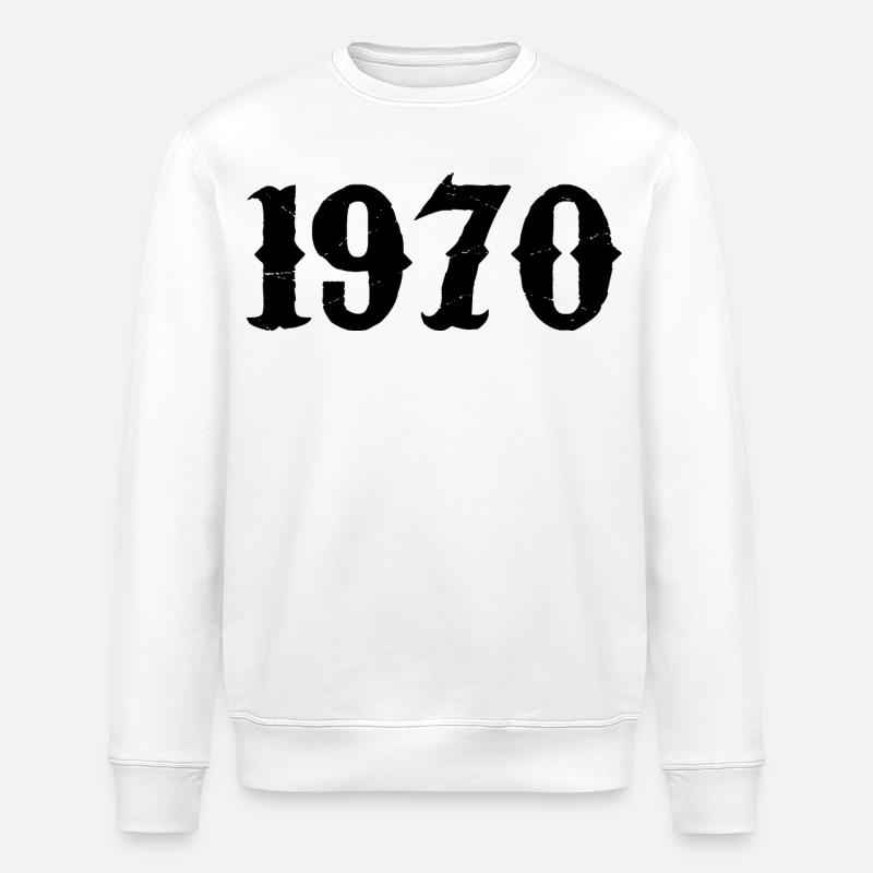 1970 - Stanley/Stella Unisex Bio-Sweatshirt ROLLER - Weiß