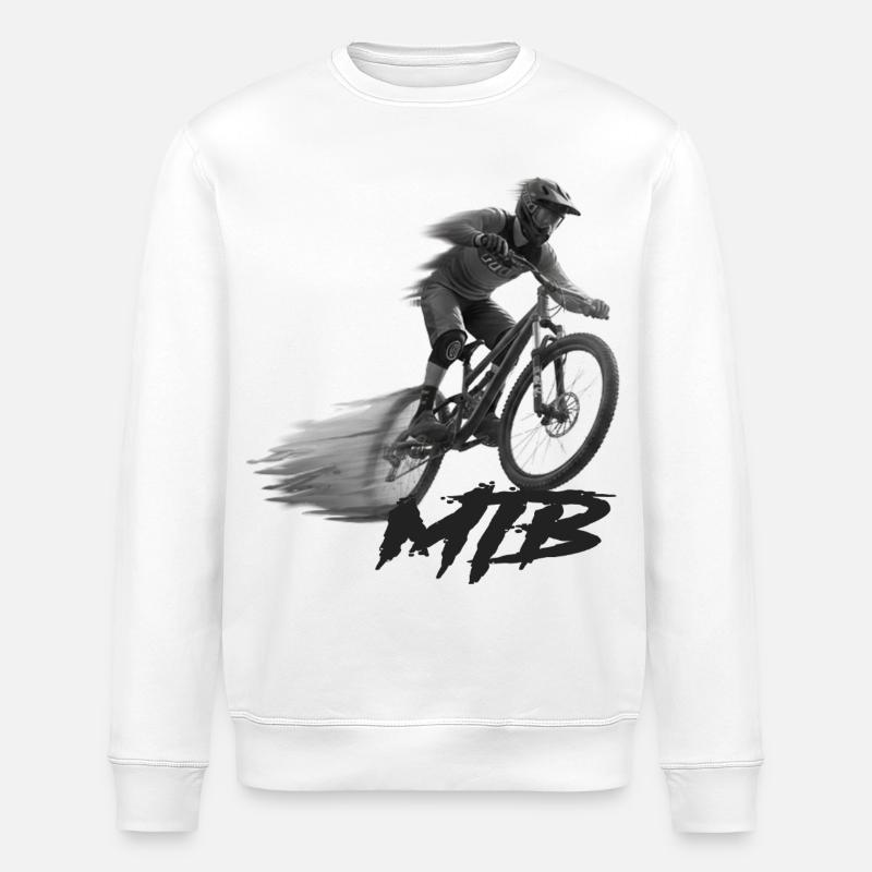 Mtb - Stanley/Stella Unisex Bio-Sweatshirt ROLLER - Weiß