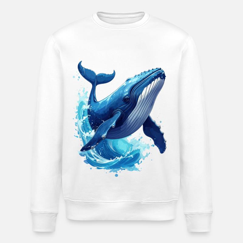 Wal - Stanley/Stella Unisex Bio-Sweatshirt ROLLER - Weiß
