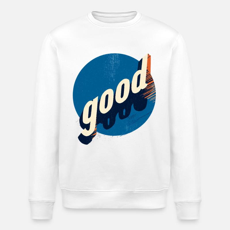 Good retro - Stanley/Stella Unisex Bio-Sweatshirt ROLLER - Weiß