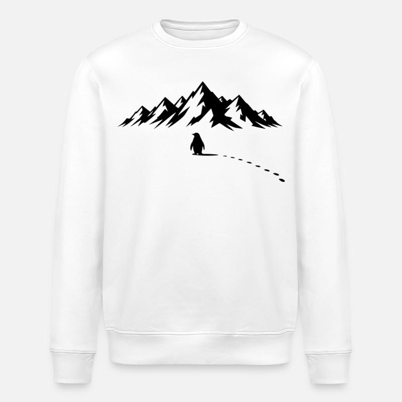 Pinguin Eisberg - Sweat bio ROLLER Stanley/Stella Unisexe - blanc
