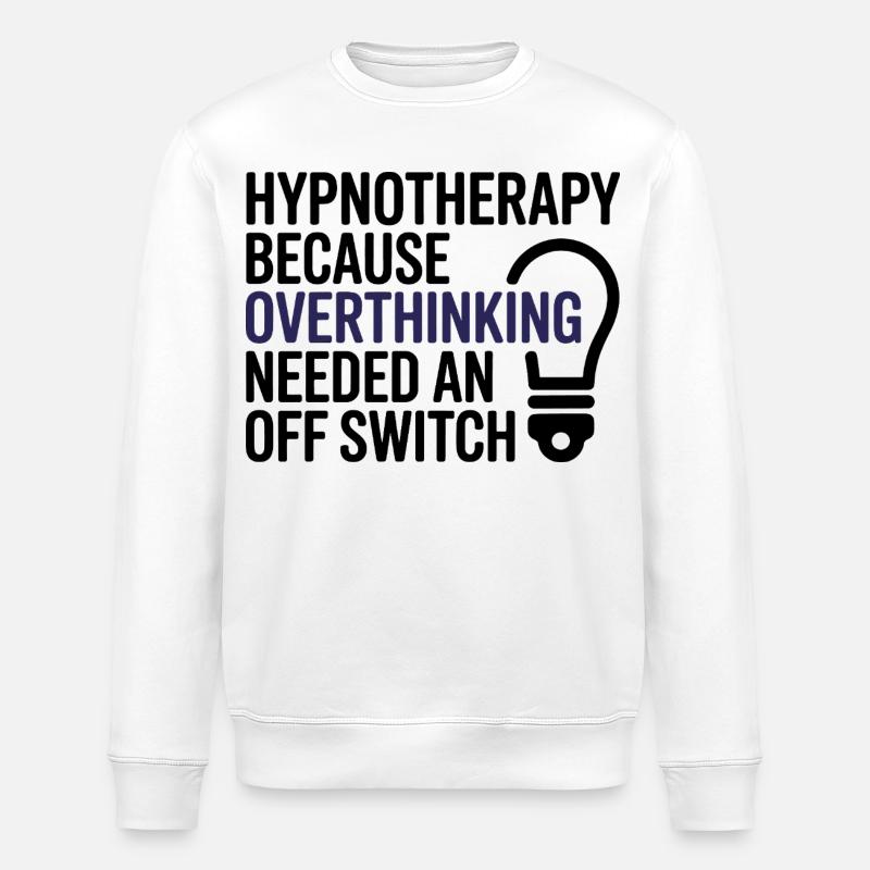 Hypnotiseur Hypnothérapie Interrupteur Off Off Pro - Sweat bio ROLLER Stanley/Stella Unisexe - blanc