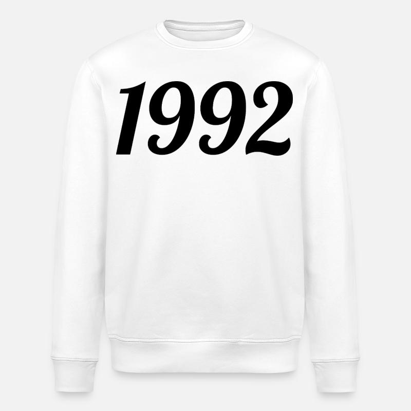 1992 - Sweat bio ROLLER Stanley/Stella Unisexe - blanc