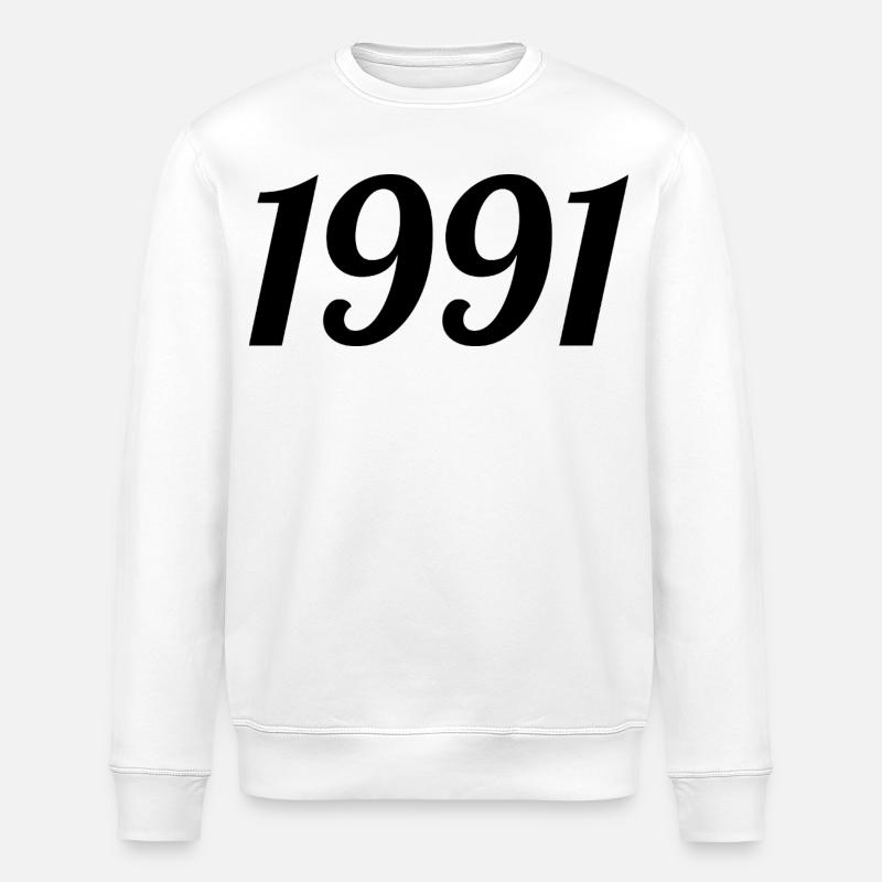 1991 - Sweat bio ROLLER Stanley/Stella Unisexe - blanc