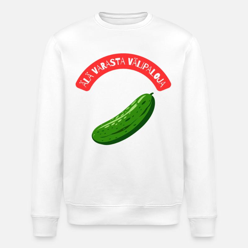 Ne volez pas de snacks. - Sweat bio ROLLER Stanley/Stella Unisexe - blanc