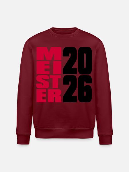 Champion 2026 Championship - Stanley/Stella ROLLER Unisex Organic Sweatshirt - white