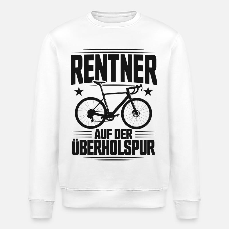 Rentner auf der Überholspur - Stanley/Stella Unisex Bio-Sweatshirt ROLLER - Weiß