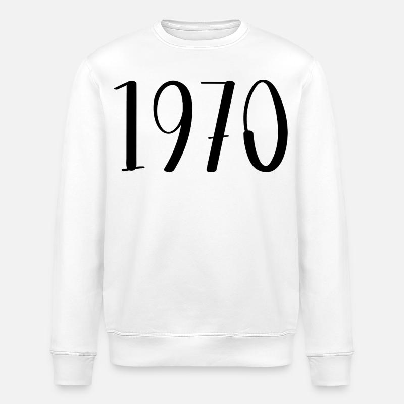 1970 - Sweat bio ROLLER Stanley/Stella Unisexe - blanc