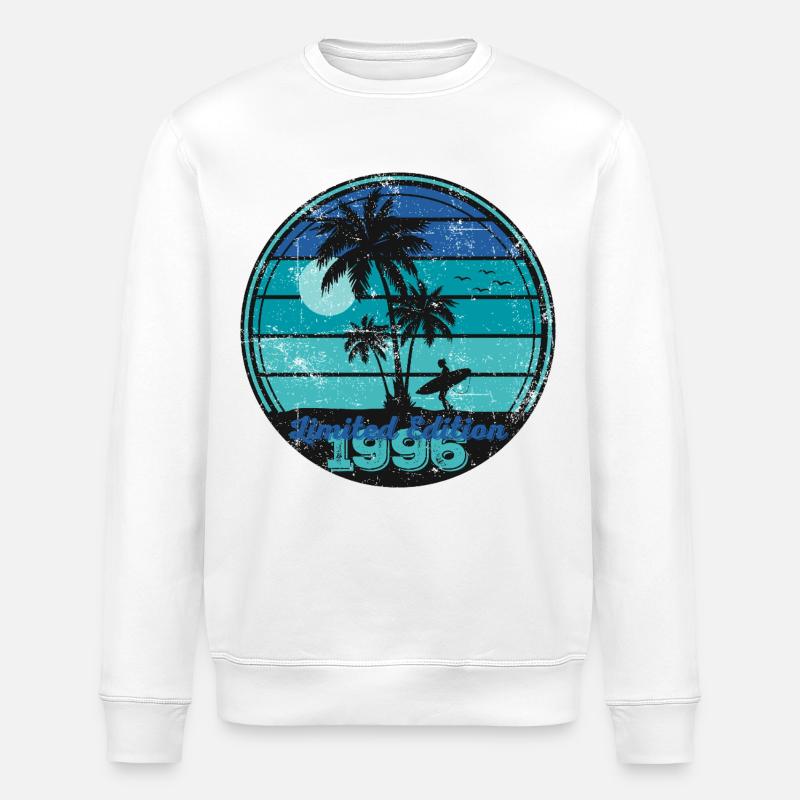 Edition limitée 1996 - Sweat bio ROLLER Stanley/Stella Unisexe - blanc