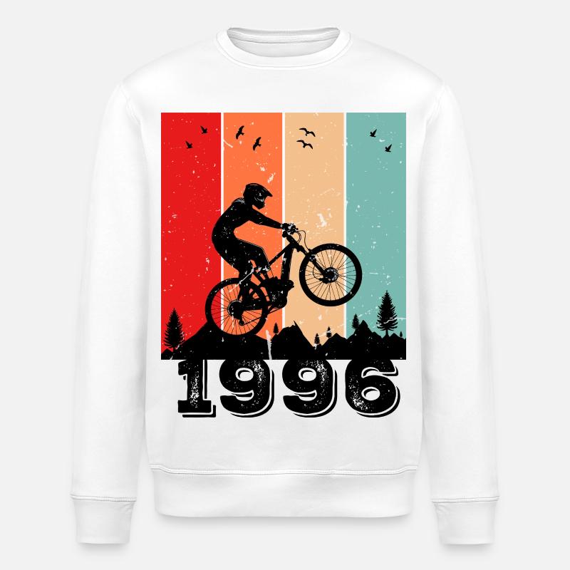 Millésime 1996 - Sweat bio ROLLER Stanley/Stella Unisexe - blanc