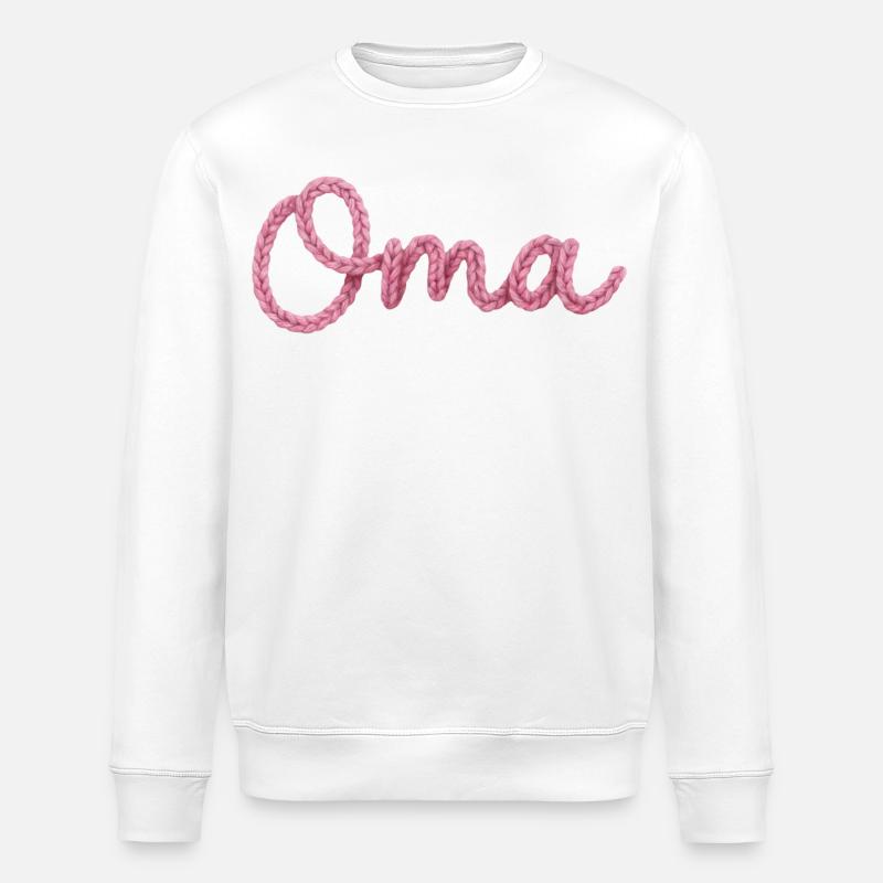 Grand-mère - Sweat bio ROLLER Stanley/Stella Unisexe - blanc