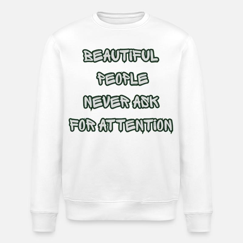 BEAUTIFUL - Sweat bio ROLLER Stanley/Stella Unisexe - blanc