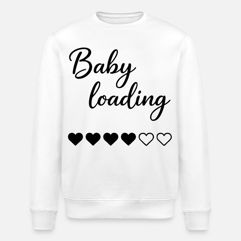Baby loading - Stanley/Stella ROLLER Unisex Organic Sweatshirt - white