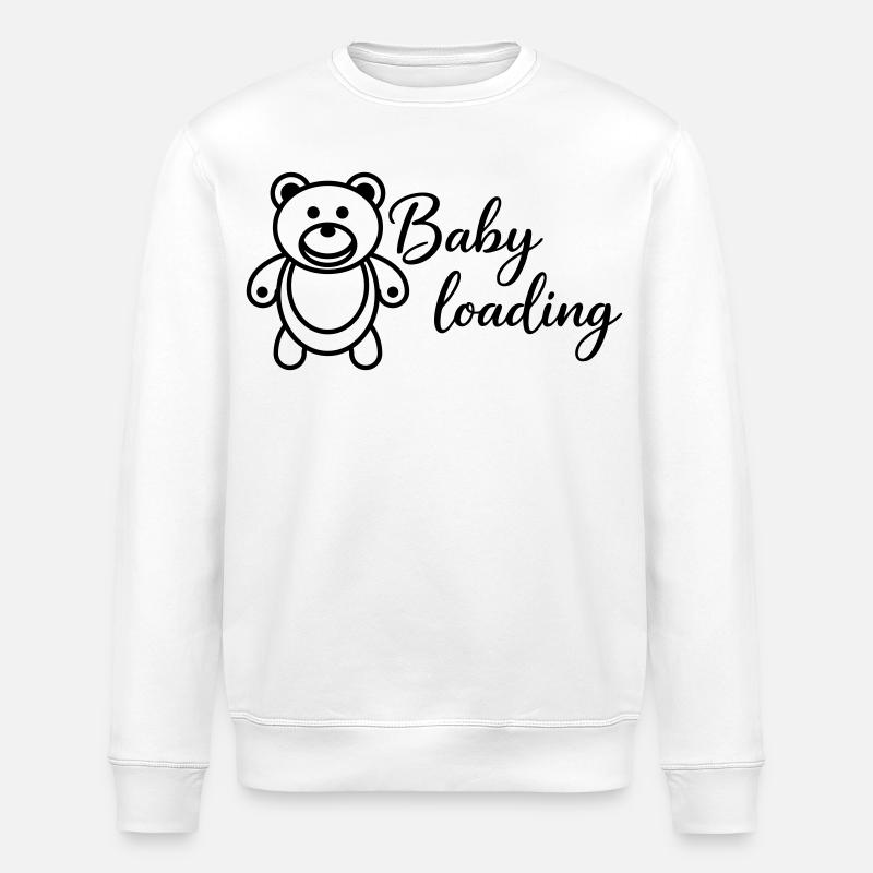 Baby loading - Stanley/Stella ROLLER Unisex Organic Sweatshirt - white