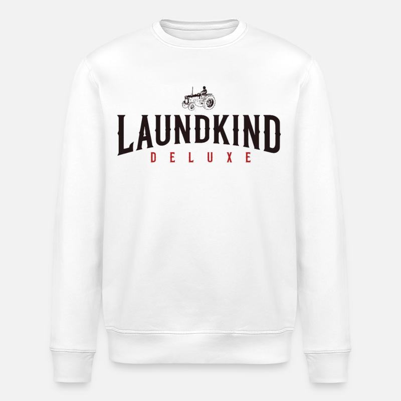 Laundkind - Sweat bio ROLLER Stanley/Stella Unisexe - blanc