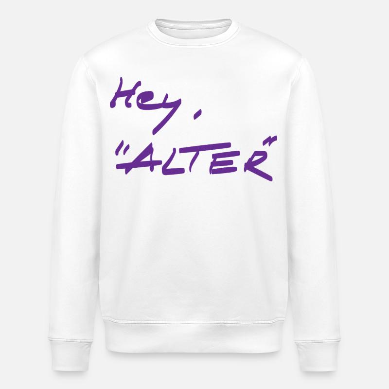 Salutations - différent - Sweat bio ROLLER Stanley/Stella Unisexe - blanc