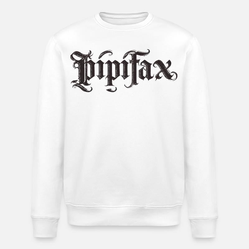 pipifax - Stanley/Stella Unisex Bio-Sweatshirt ROLLER - Weiß