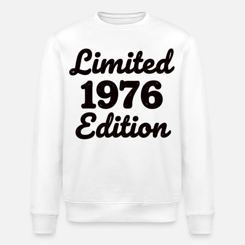 Édition limitée minimale anniversaire 1976 - Sweat bio ROLLER Stanley/Stella Unisexe - blanc