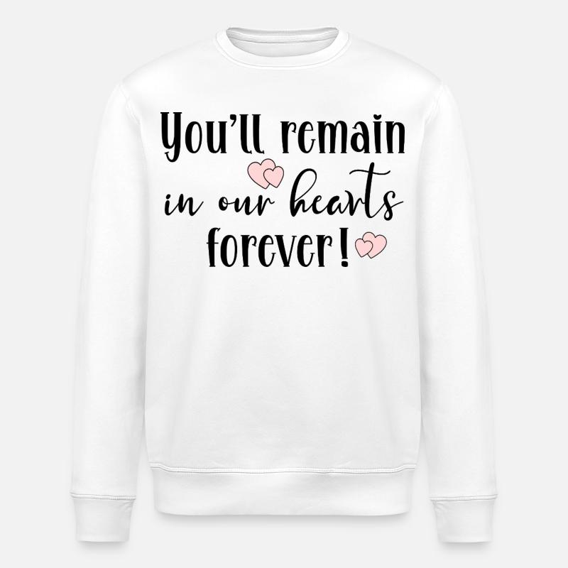 Abschiedsteam - Stanley/Stella Unisex Bio-Sweatshirt ROLLER - Weiß