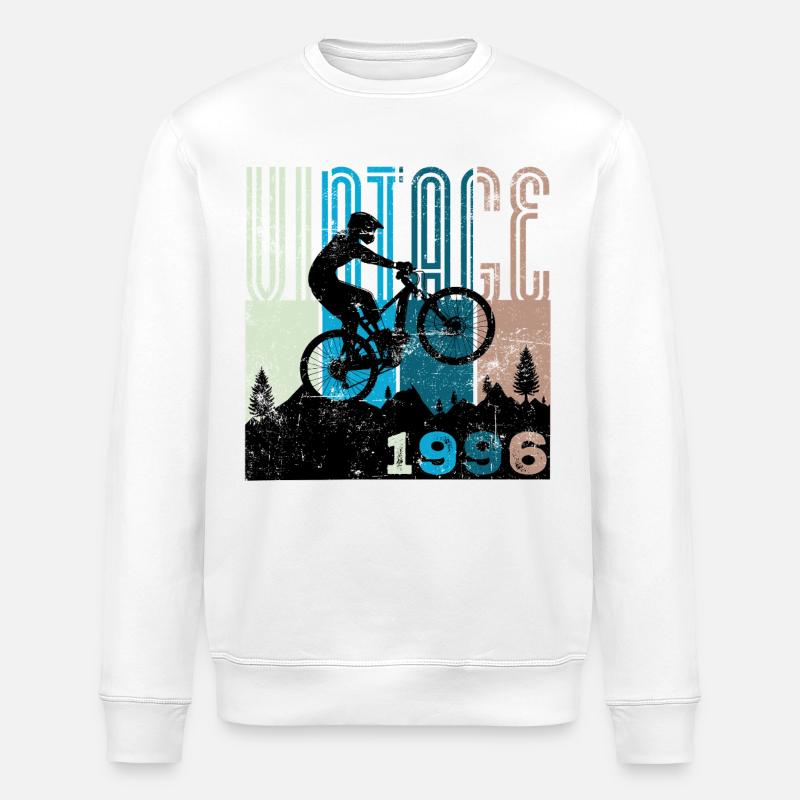 30e anniversaire du millésime 1996 - Sweat bio ROLLER Stanley/Stella Unisexe - blanc