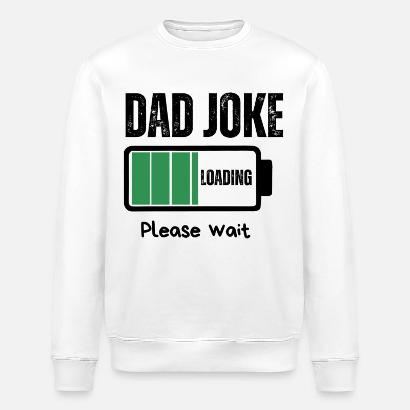 blague de papa - Sweat bio ROLLER Stanley/Stella Unisexe - blanc