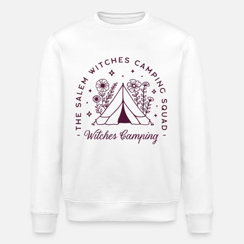 Hexen-Camping-Hexen-Camp-Ausflug - Stanley/Stella Unisex Bio-Sweatshirt ROLLER - Weiß