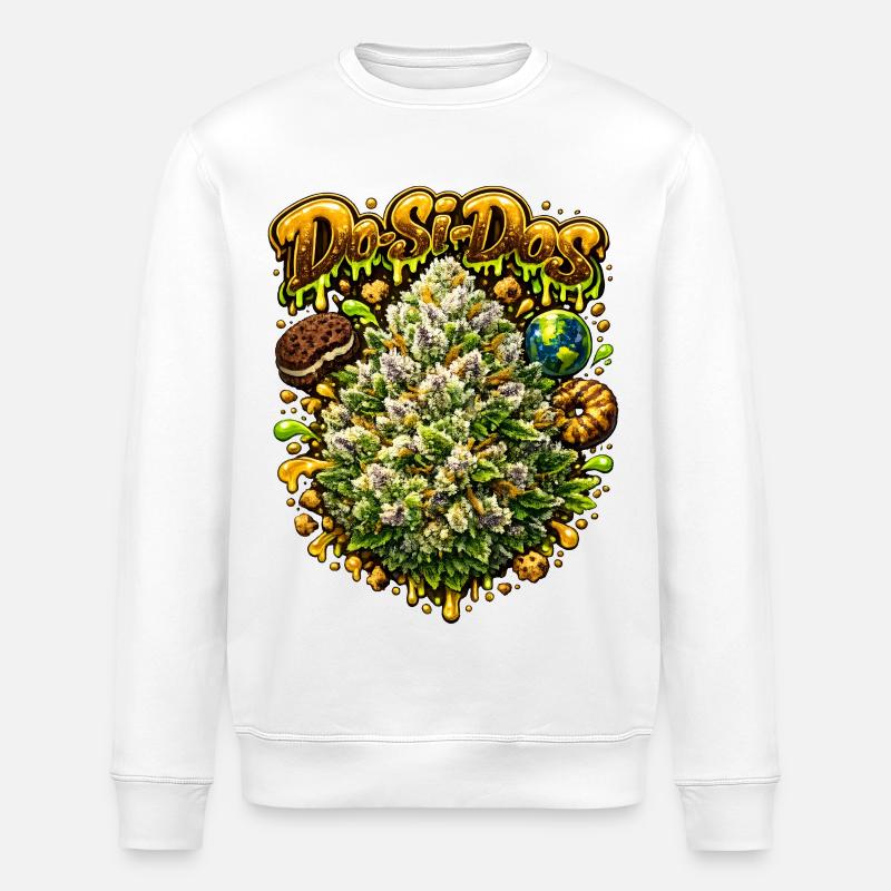Do-Si-Dos Cookie Graffiti Print - Sweat bio ROLLER Stanley/Stella Unisexe - blanc