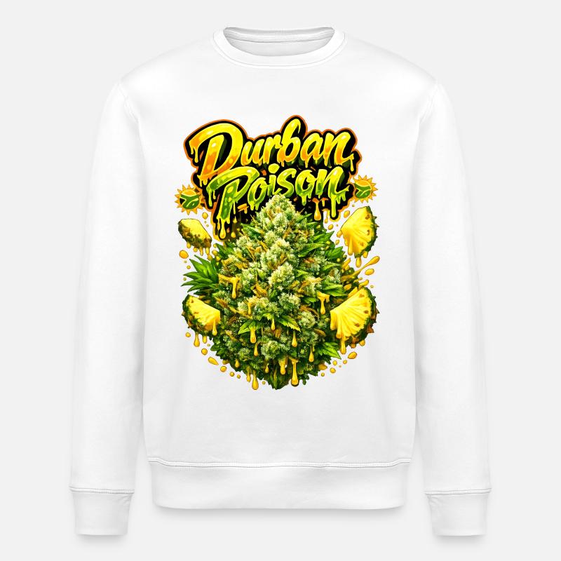 Graffiti Empoisonné de Durban Grav Art - Sweat bio ROLLER Stanley/Stella Unisexe - blanc