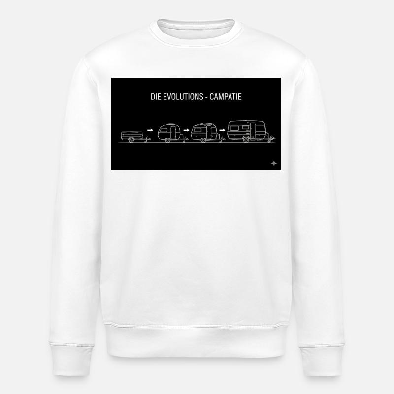 die evolutions campatie - Stanley/Stella Unisex Bio-Sweatshirt ROLLER - Weiß