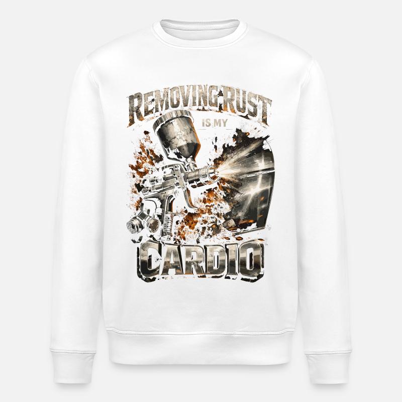 Vehicle Painter Car Painter Painter - Stanley/Stella ROLLER Unisex Organic Sweatshirt - white