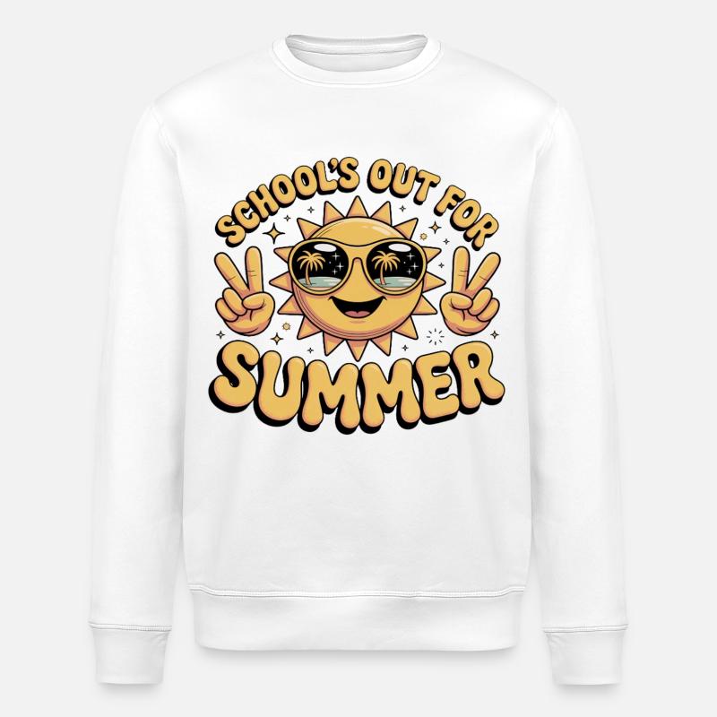 Sommer - Stanley/Stella Unisex Bio-Sweatshirt ROLLER - Weiß