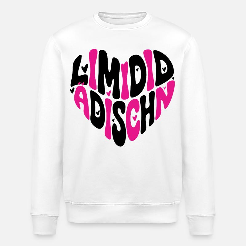 Limidid Ädischn - Édition limitée - Sweat bio ROLLER Stanley/Stella Unisexe - blanc