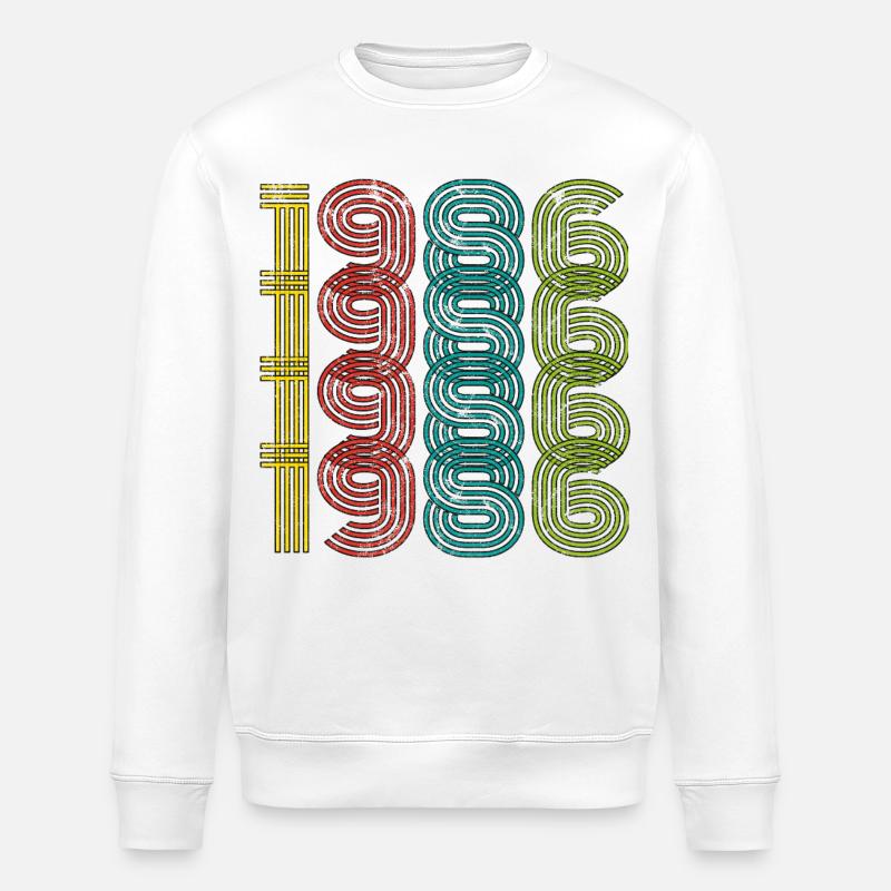 Millésime 1986 - Sweat bio ROLLER Stanley/Stella Unisexe - blanc