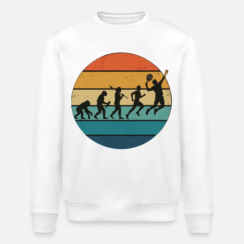Raquette de tennis Padel Evolution - Sweat bio ROLLER Stanley/Stella Unisexe - blanc