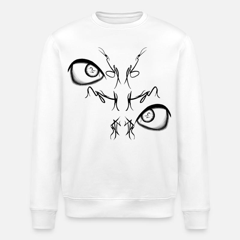 Night Bird Duo Lights - Sweat bio ROLLER Stanley/Stella Unisexe - blanc