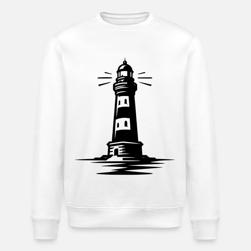 phare - Sweat bio ROLLER Stanley/Stella Unisexe - blanc